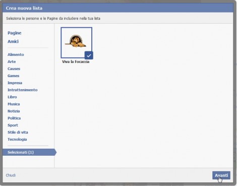 istruzioni facebook 4